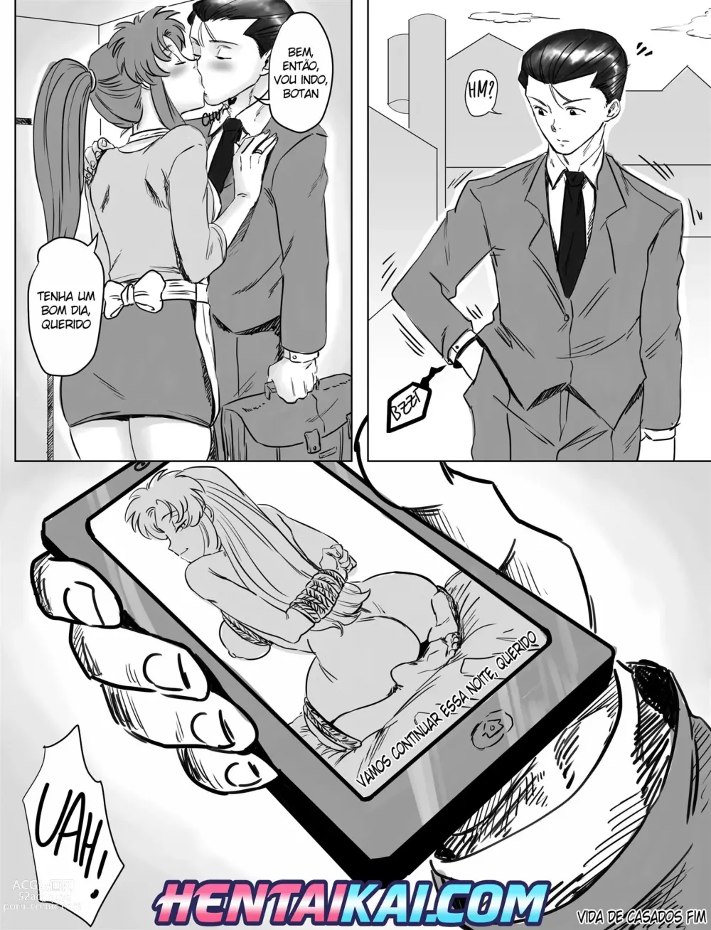 Page 11 of doujinshi Botan & Yusukes Married Life