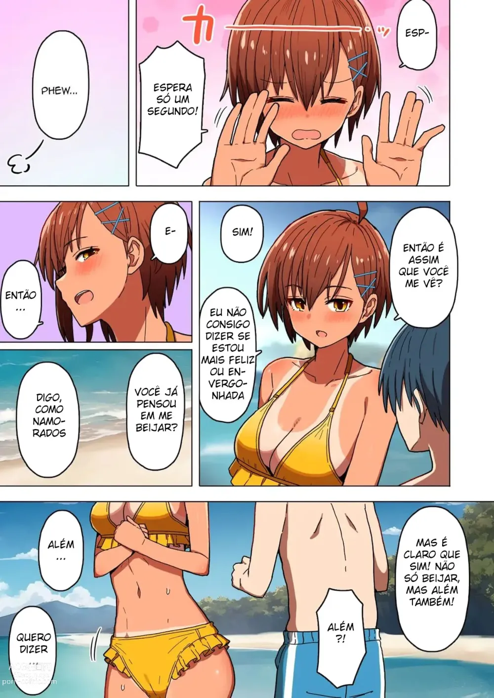 Page 16 of doujinshi Viagem Escolar, Uma Noite Tropcial Aonde Ela Foi Pega A Força