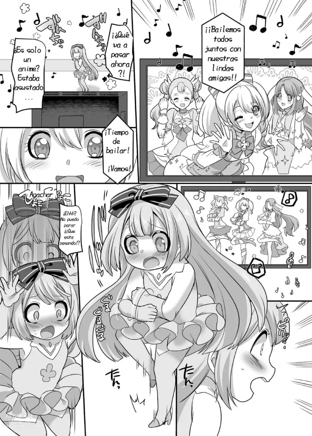 Page 19 of doujinshi TS Omorashi Hero wa, Mama ni Katemesen!