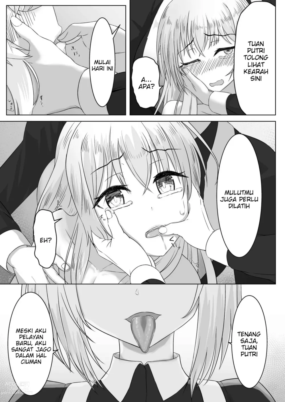 Page 23 of doujinshi Ohime-sama ♂ no Ouzoku Kyouiku