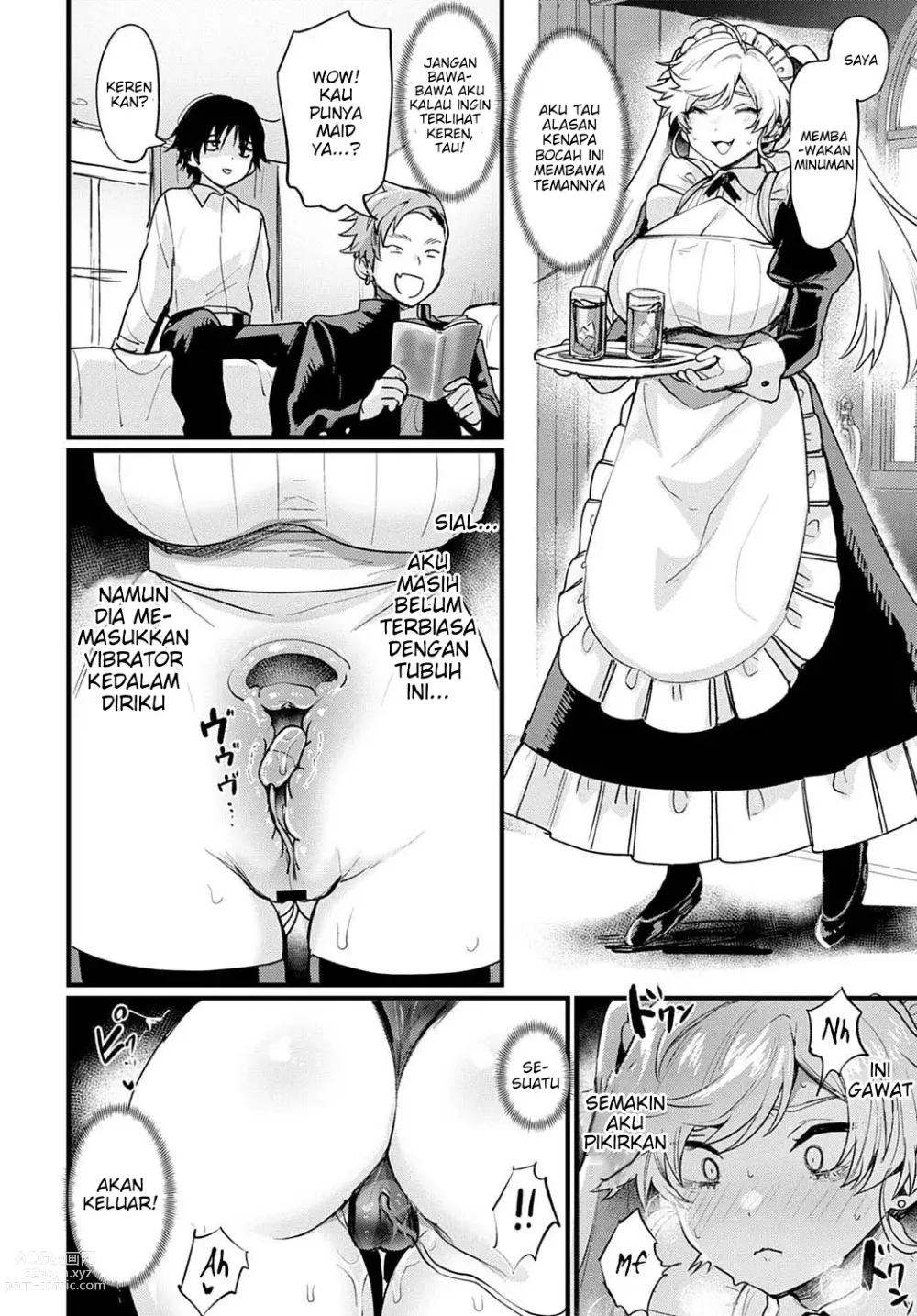 Page 20 of manga Okane Daisuki! Nyotaika Baito