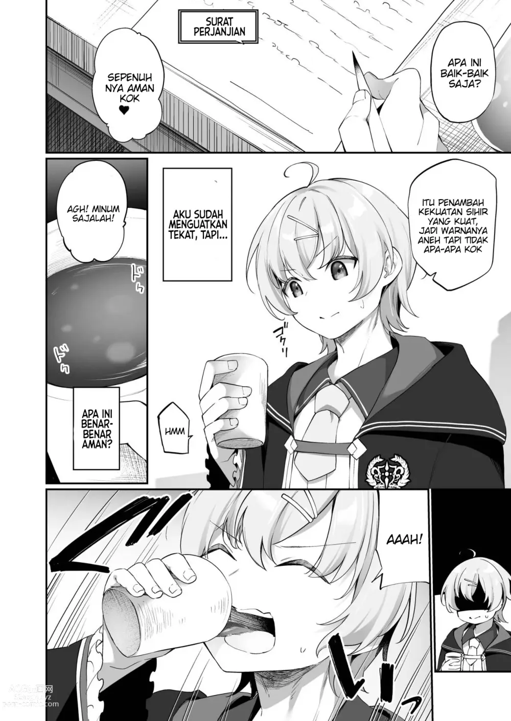 Page 4 of doujinshi Sinyaku TS: Mahou Seikatsu!