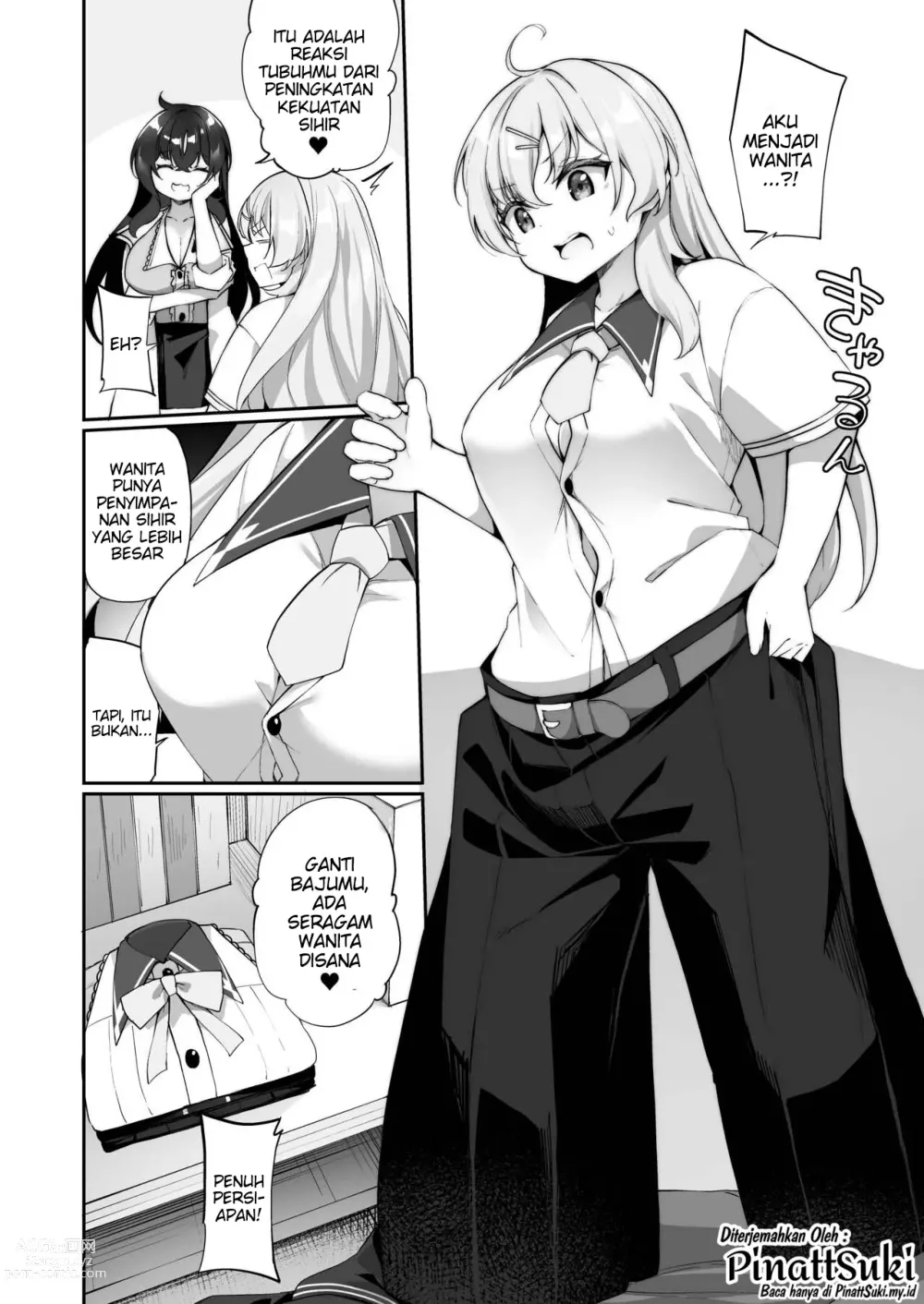 Page 6 of doujinshi Sinyaku TS: Mahou Seikatsu!