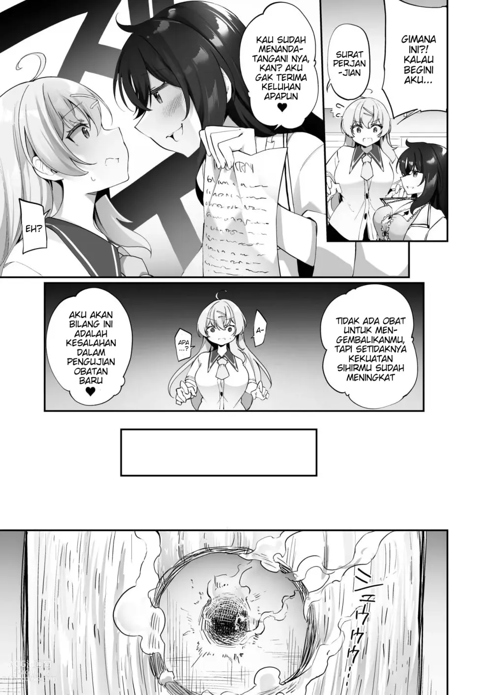 Page 7 of doujinshi Sinyaku TS: Mahou Seikatsu!