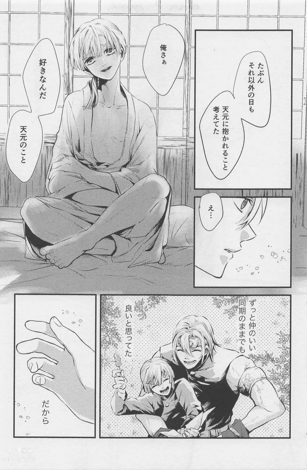 Page 22 of doujinshi Nete mo Samete mo