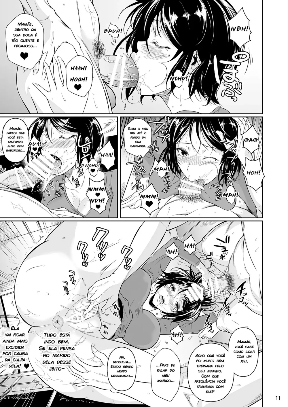 Page 12 of doujinshi Batsu Game de Yankee Onna ni Kokuttemita