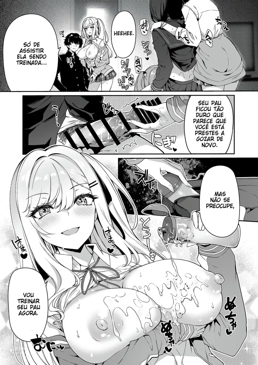 Page 18 of doujinshi InCha Couple ga You Gal-tachi to SEX Training Suru Hanashi