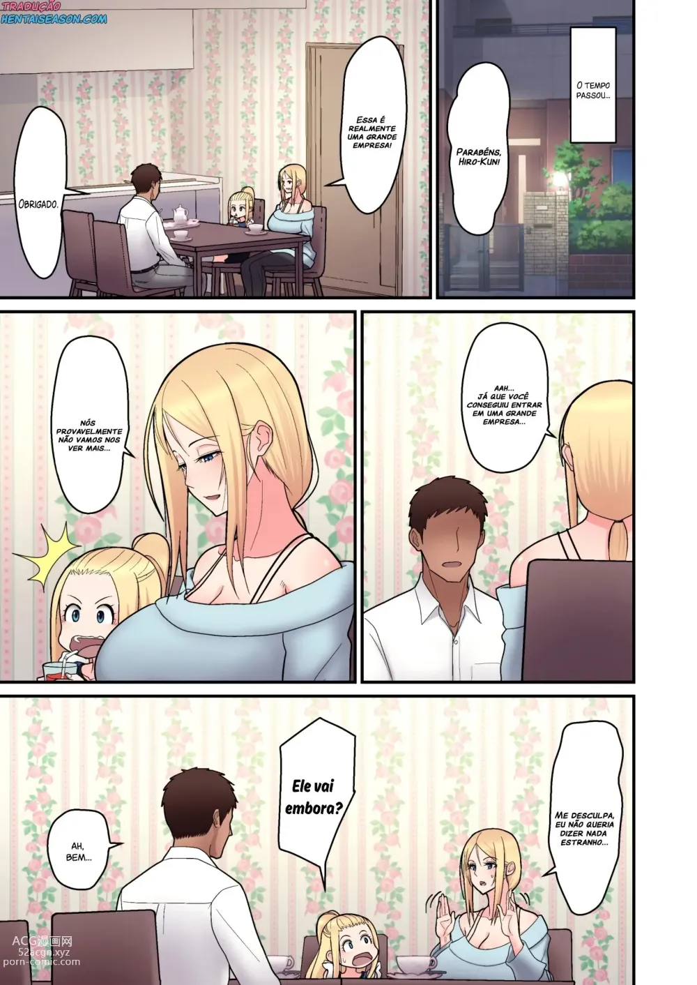 Page 25 of doujinshi Kinpatsu Single Mother to Icha Love Suru Hon