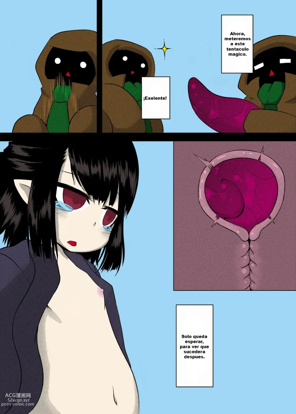 Page 9 of doujinshi Kawaii Onaka wa Ookiku Sasetai