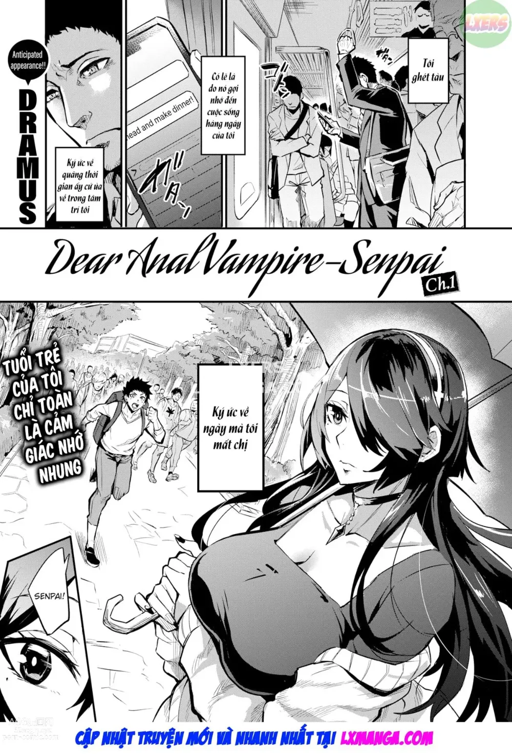 Page 1 of doujinshi Crush-senpai mê dutdit