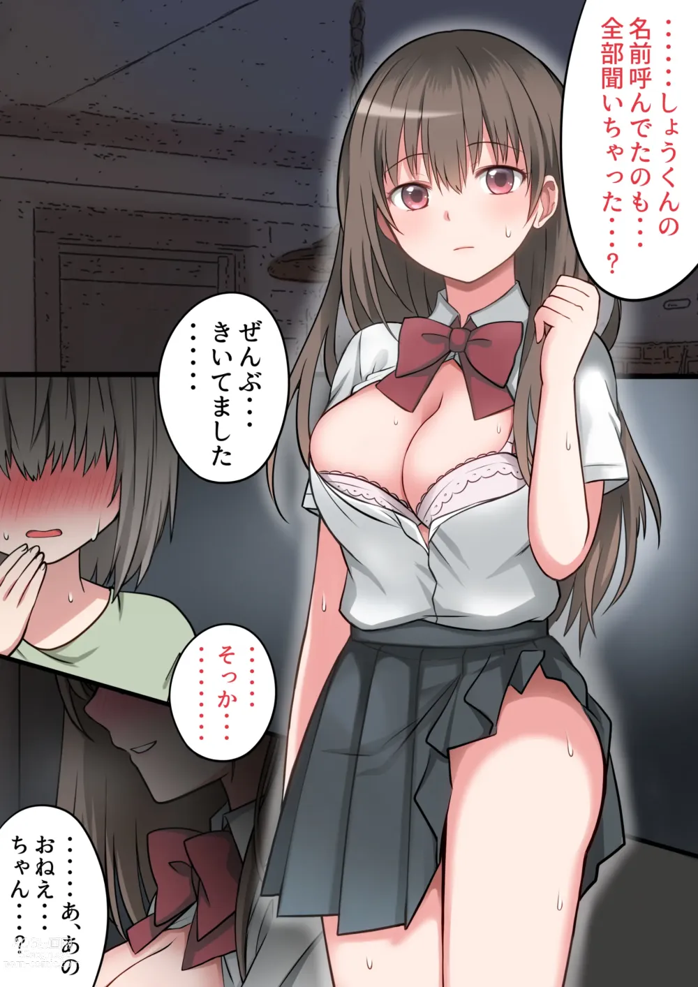 Page 24 of doujinshi Seiyoku Tsuyome na Onee-chan to Icha Love Orusuban Ecchi!