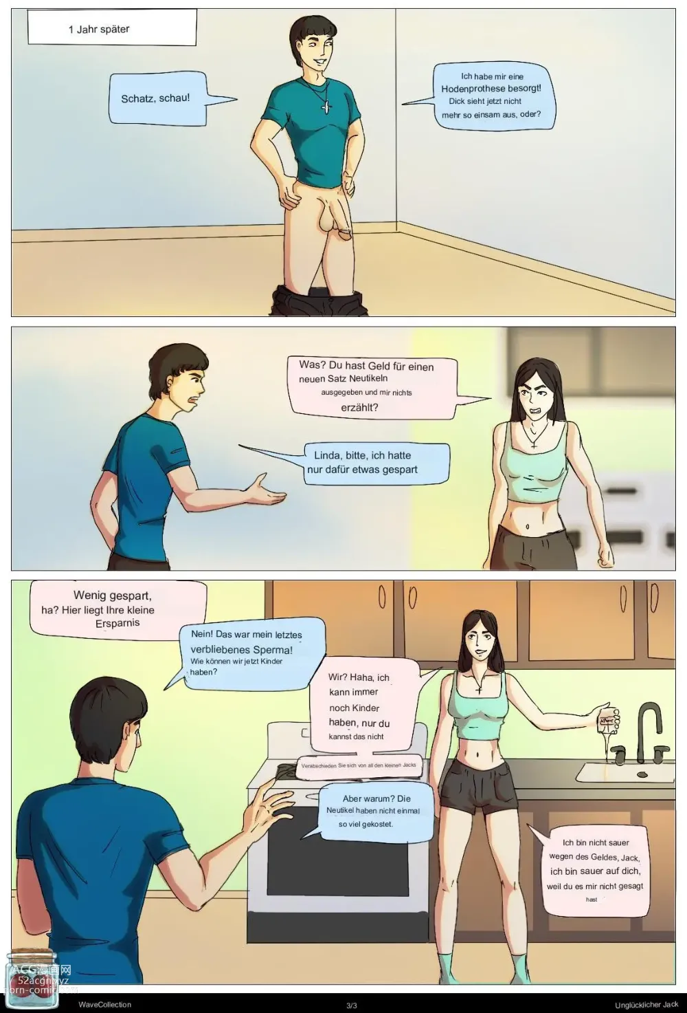 Page 13 of doujinshi WaveCollection - castration comics / Kastrationscomics