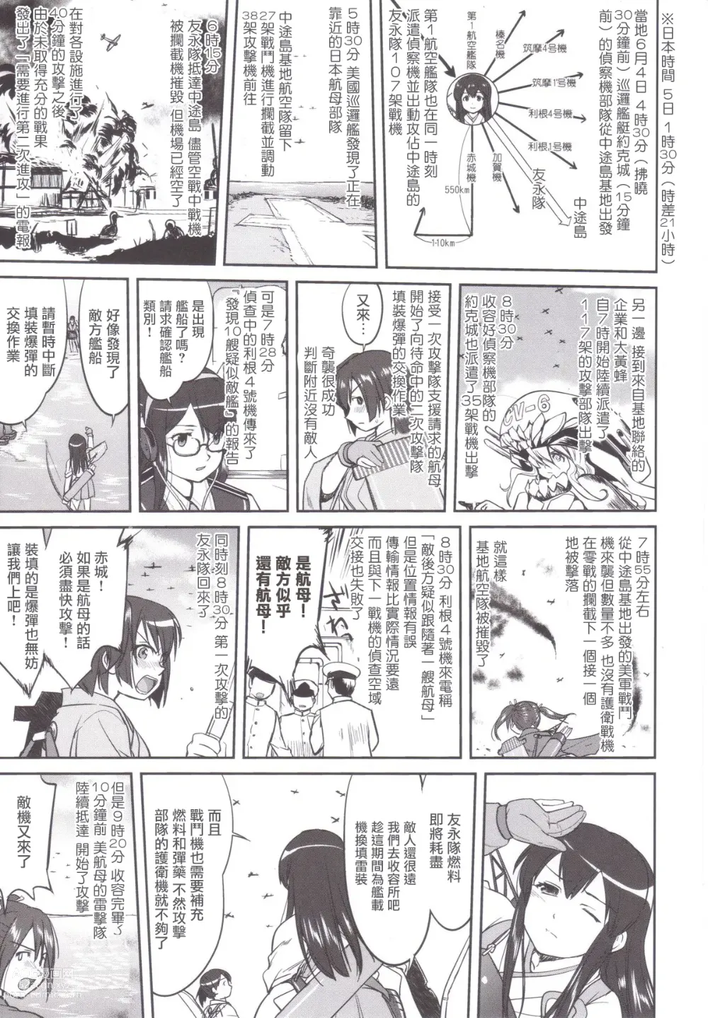 Page 42 of doujinshi Teitoku no Ketsudan MIDWAY