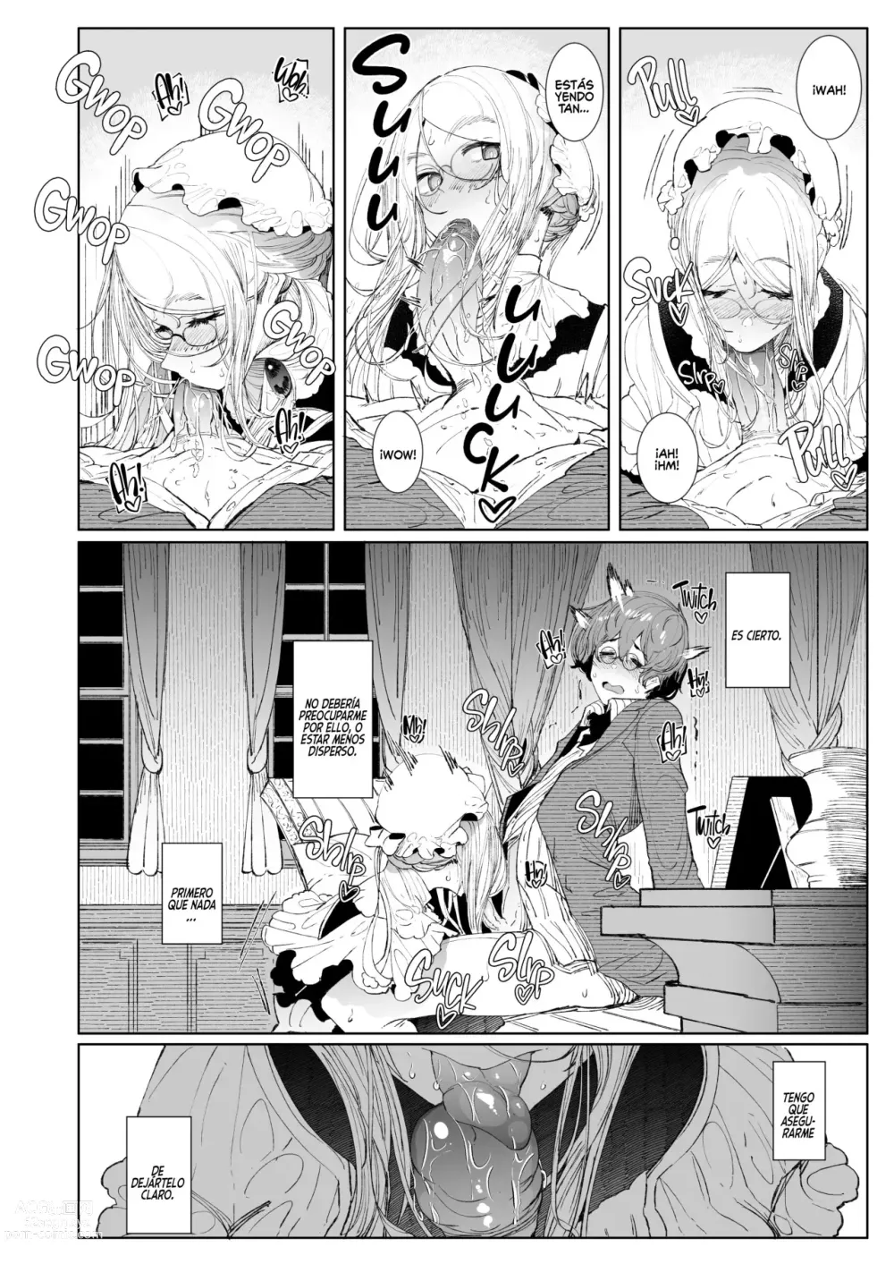 Page 19 of doujinshi La Sirvienta Del Caballero Sophie 08 (decensored)