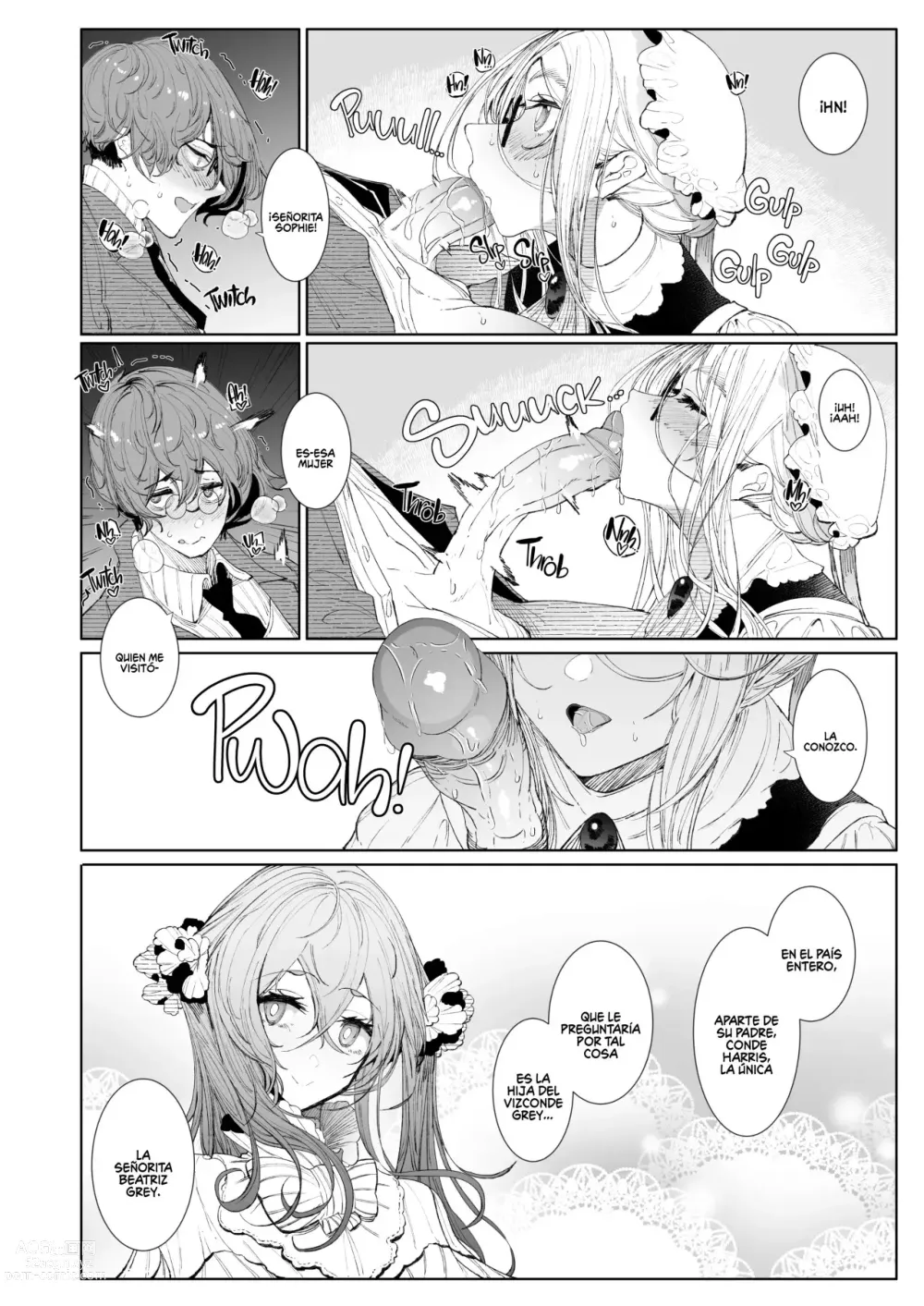 Page 21 of doujinshi La Sirvienta Del Caballero Sophie 08 (decensored)