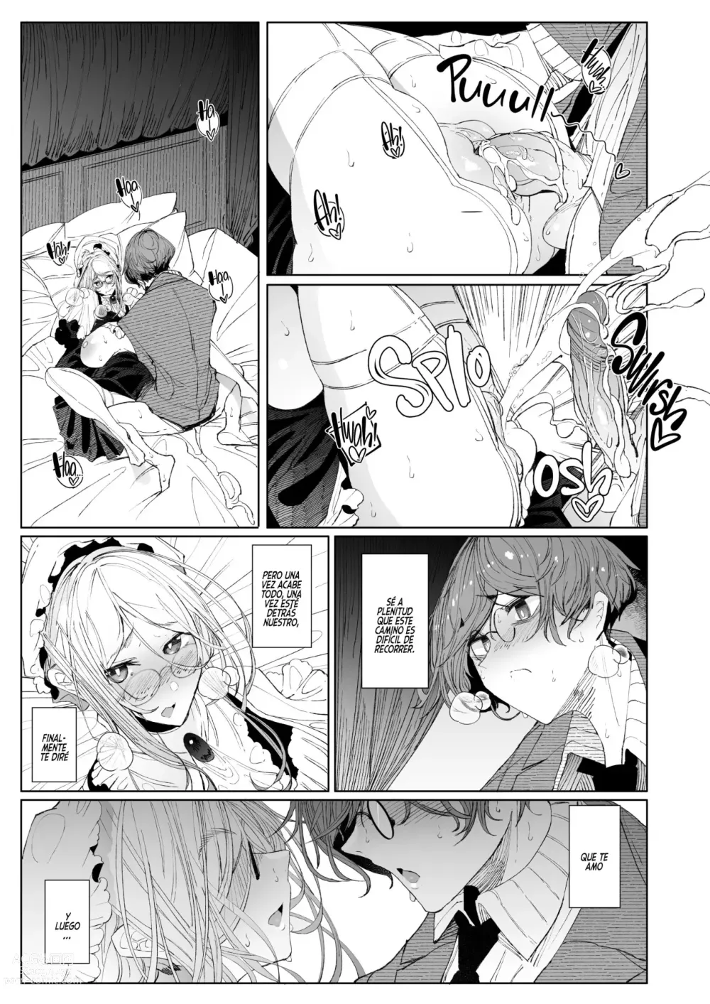 Page 44 of doujinshi La Sirvienta Del Caballero Sophie 08 (decensored)