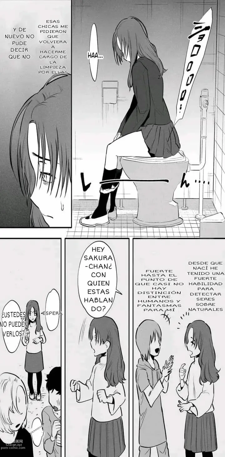 Page 3 of doujinshi Watashi to toire to futanari Hanako-san