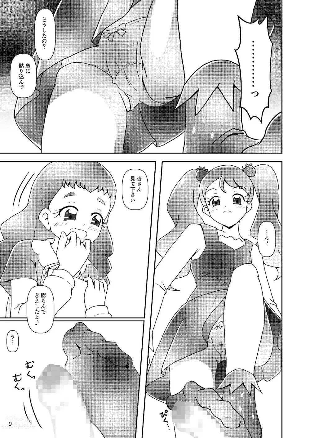 Page 9 of doujinshi Kirakira Zuricure Ashi Mode