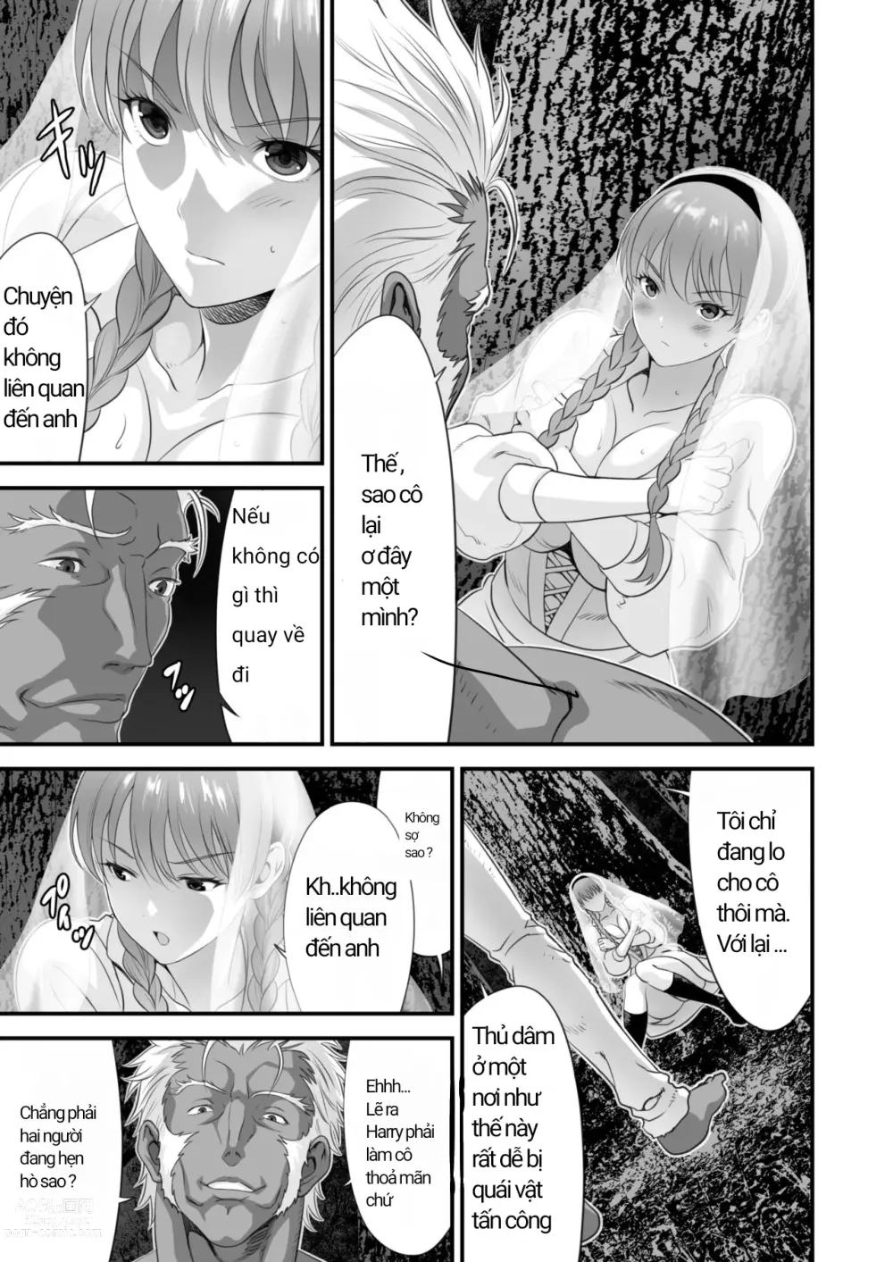 Page 8 of doujinshi Netorare Yuusha no Yukusue Side Story