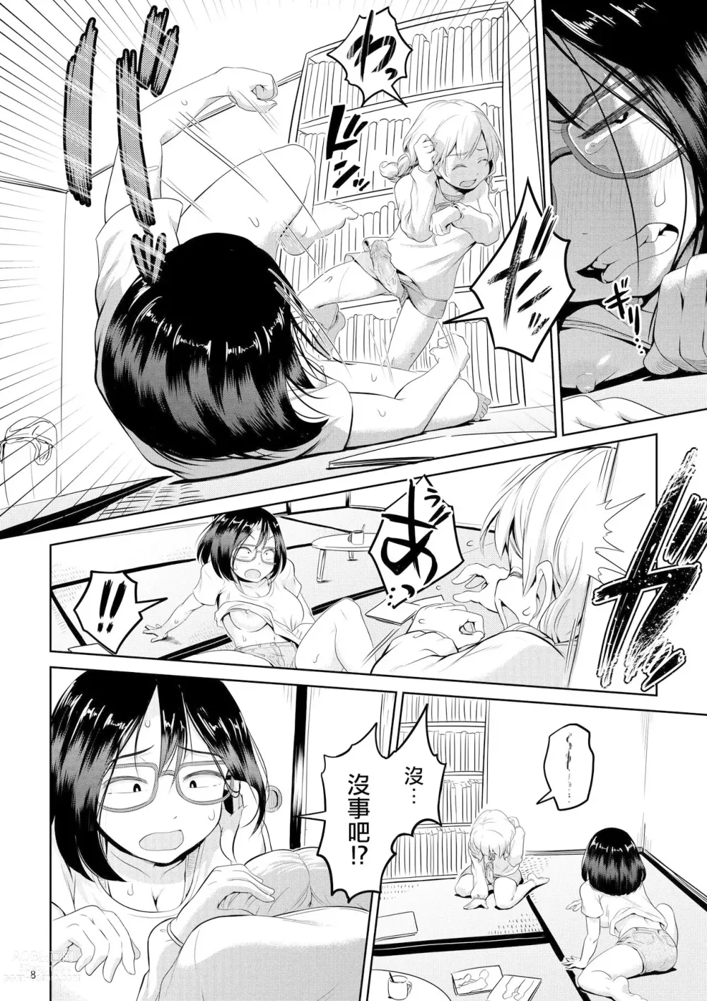 Page 8 of doujinshi Chinko ga Haetara Dou Suru ka (decensored)