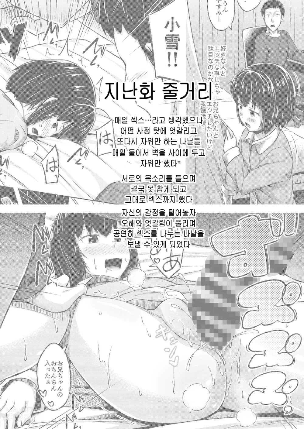 Page 4 of doujinshi Imouto to Ore no Onanie Jijou 3｜여동생과 나의 자위 사정 3