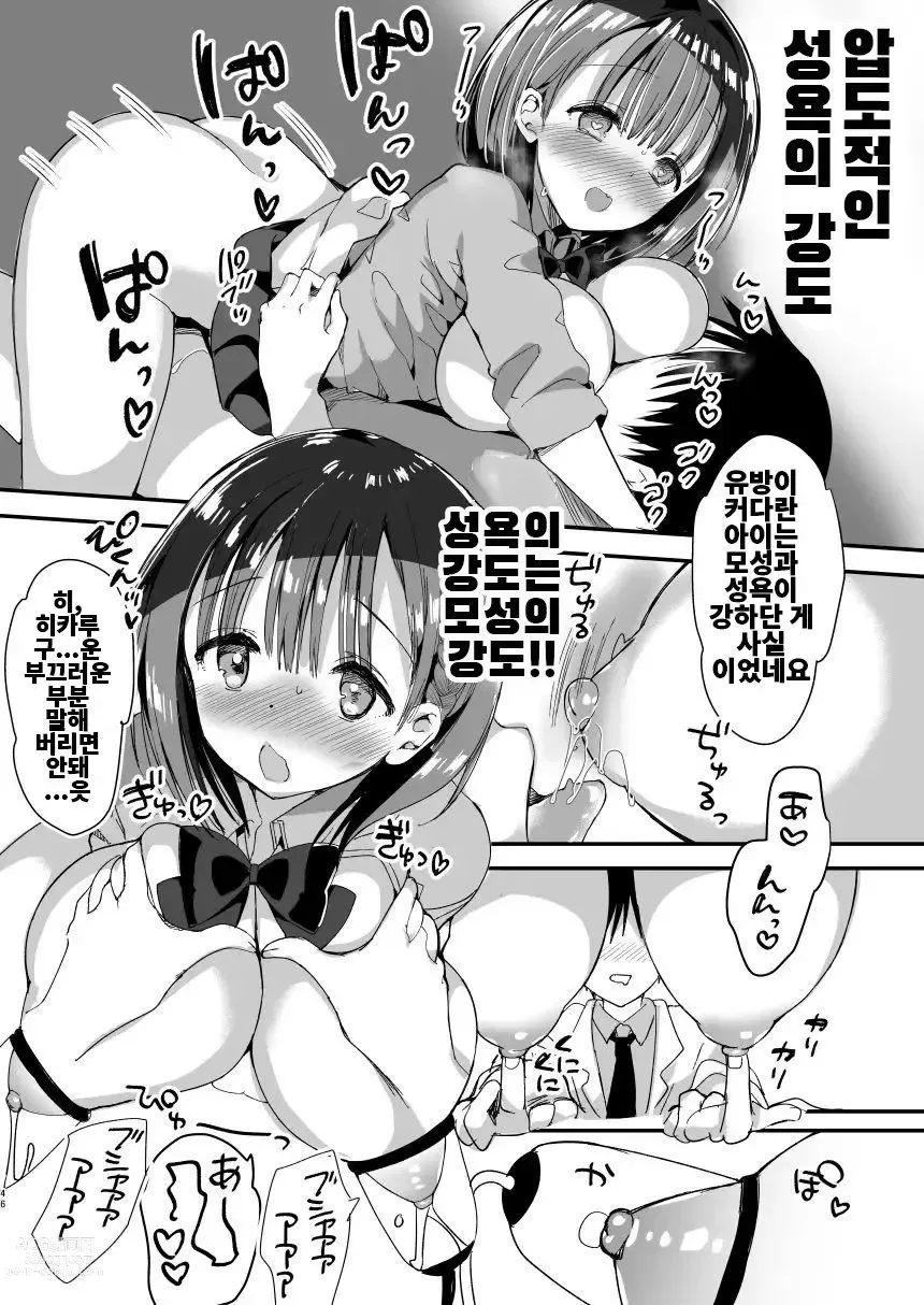 Page 20 of doujinshi Bonyuu-chan wa Dashitai. 2