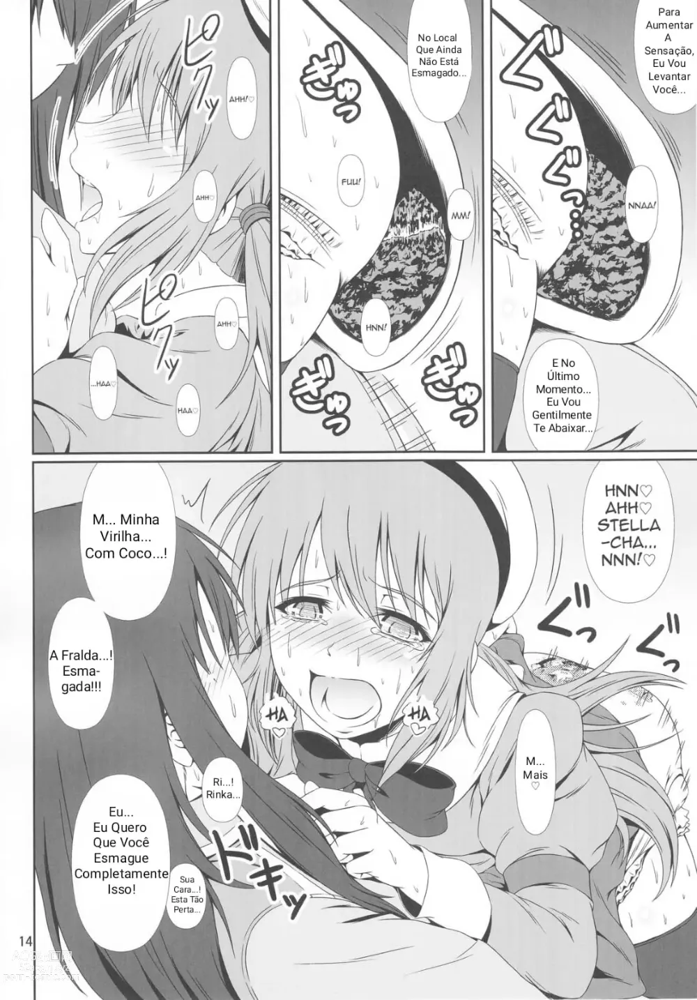 Page 13 of doujinshi SCANDALOUS -Haisetsu no Utahime- act.9