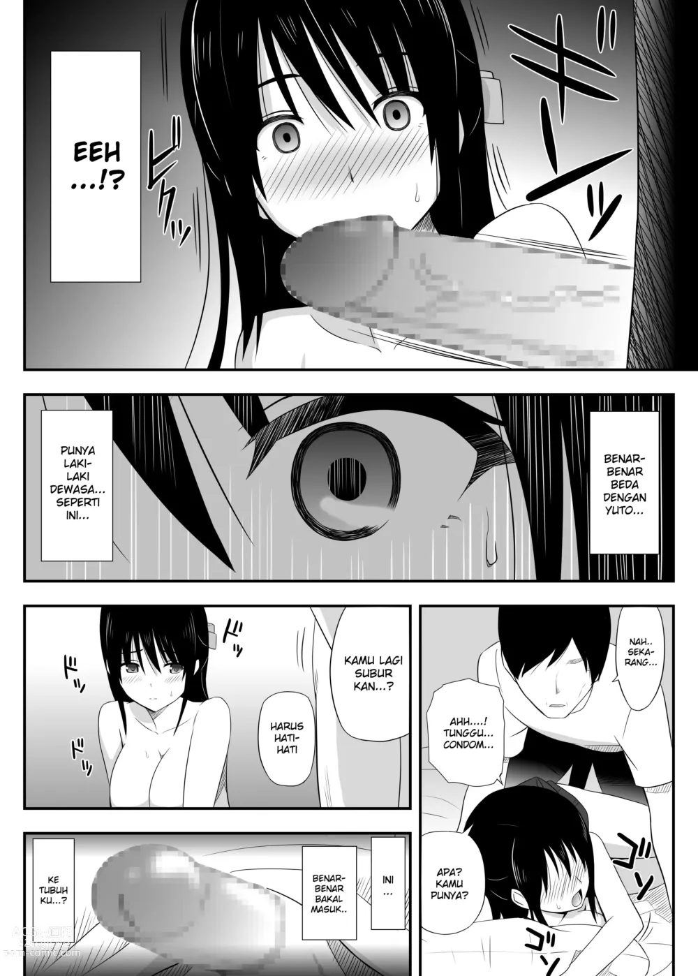 Page 15 of doujinshi Okasareta Barrette