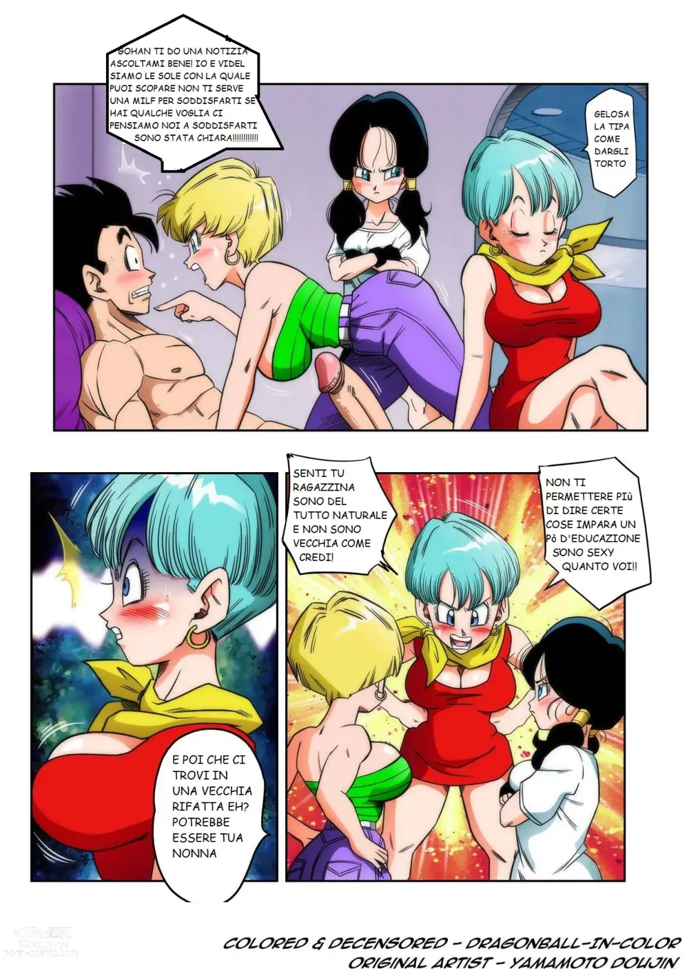 Page 4 of doujinshi love triangle 4 italian