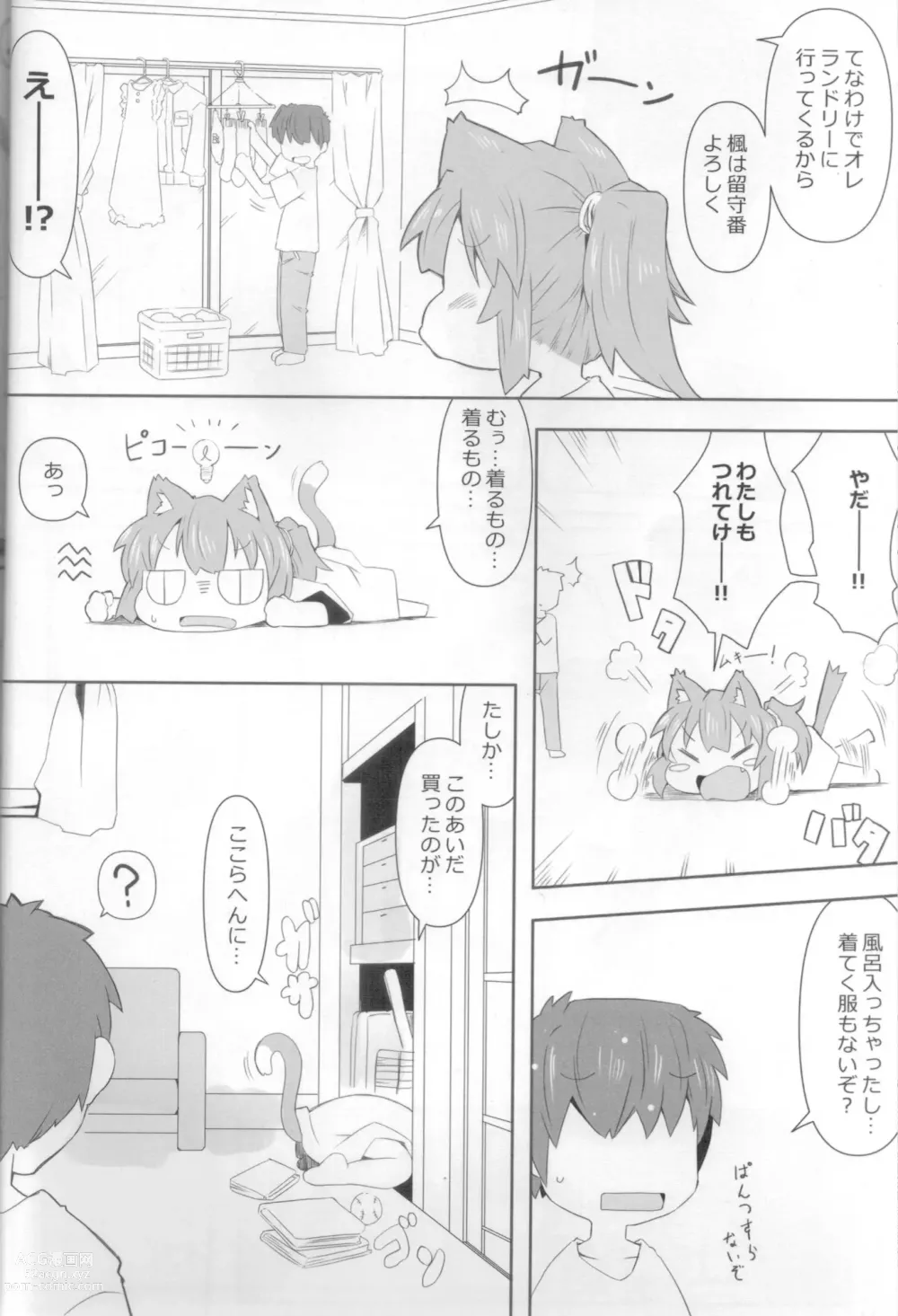 Page 5 of doujinshi Koneko to Asobo! -Ameasobi Hen-