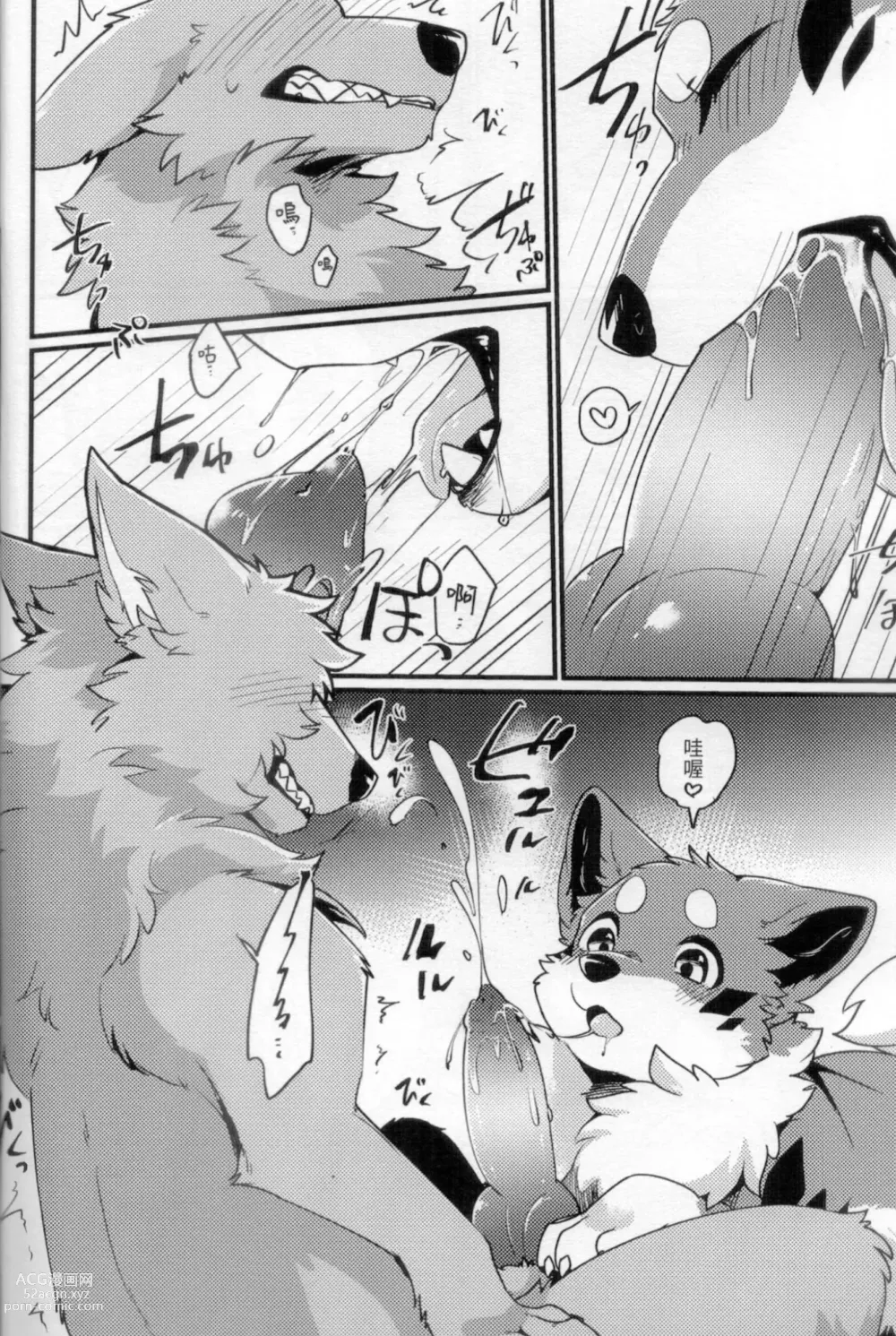 Page 11 of doujinshi 狐犬台灣美食旅