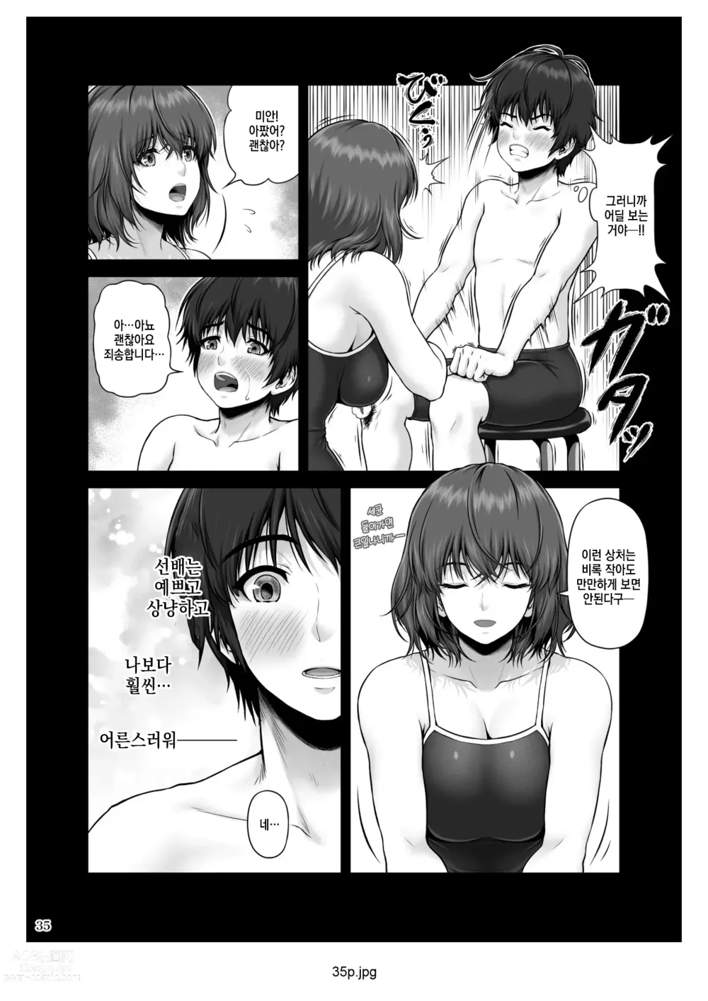 Page 36 of doujinshi CRAZY SWIMMER First Stage