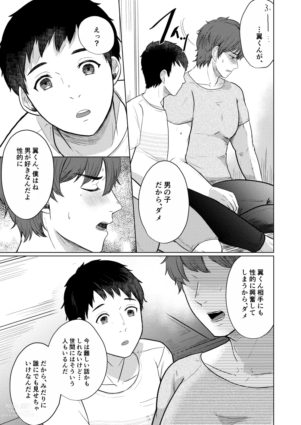 Page 33 of doujinshi Chi o Hau Tsubasa