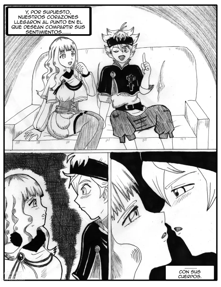 Page 7 of doujinshi Asta x Mimosa