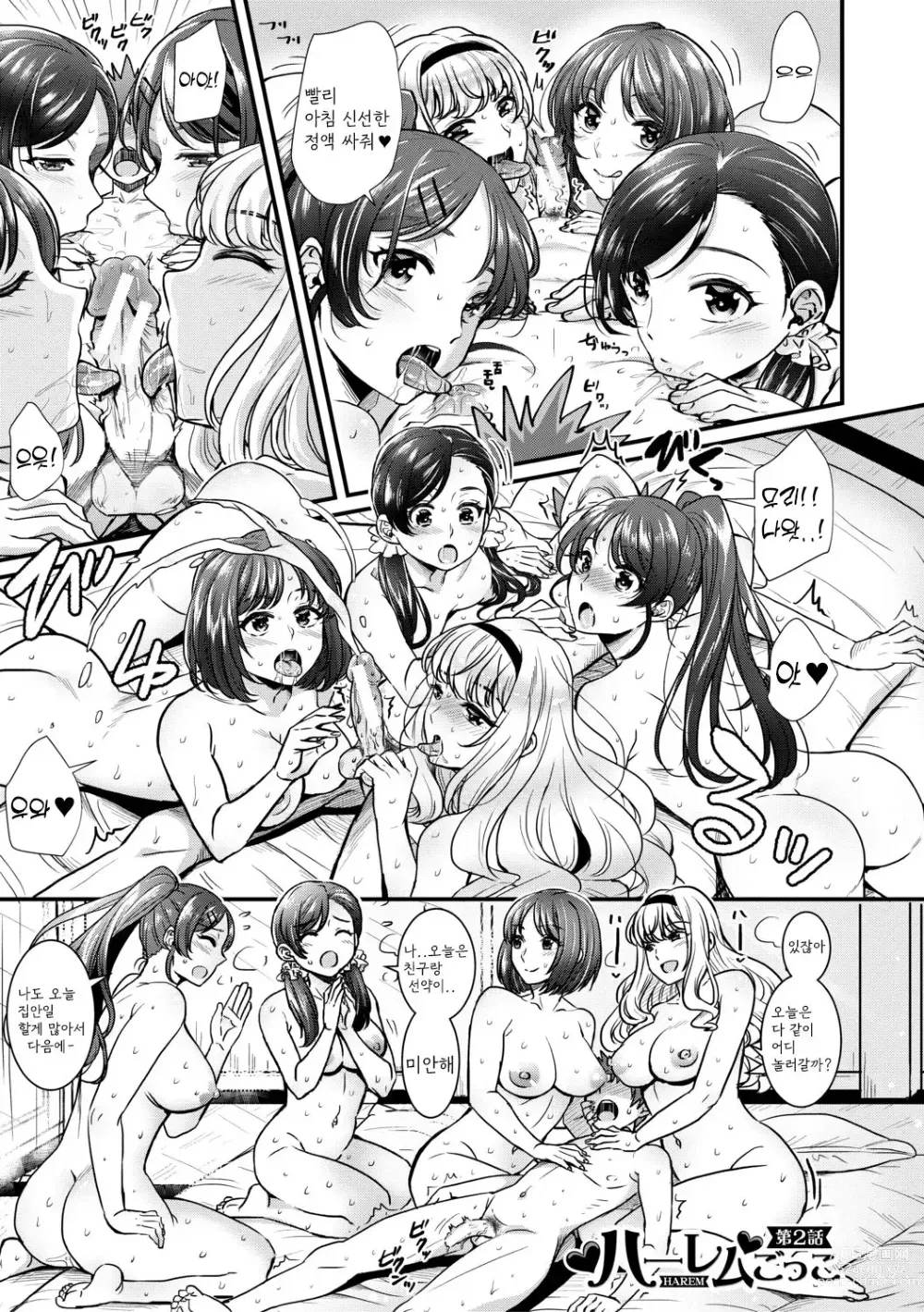 Page 41 of manga Harem Gokko