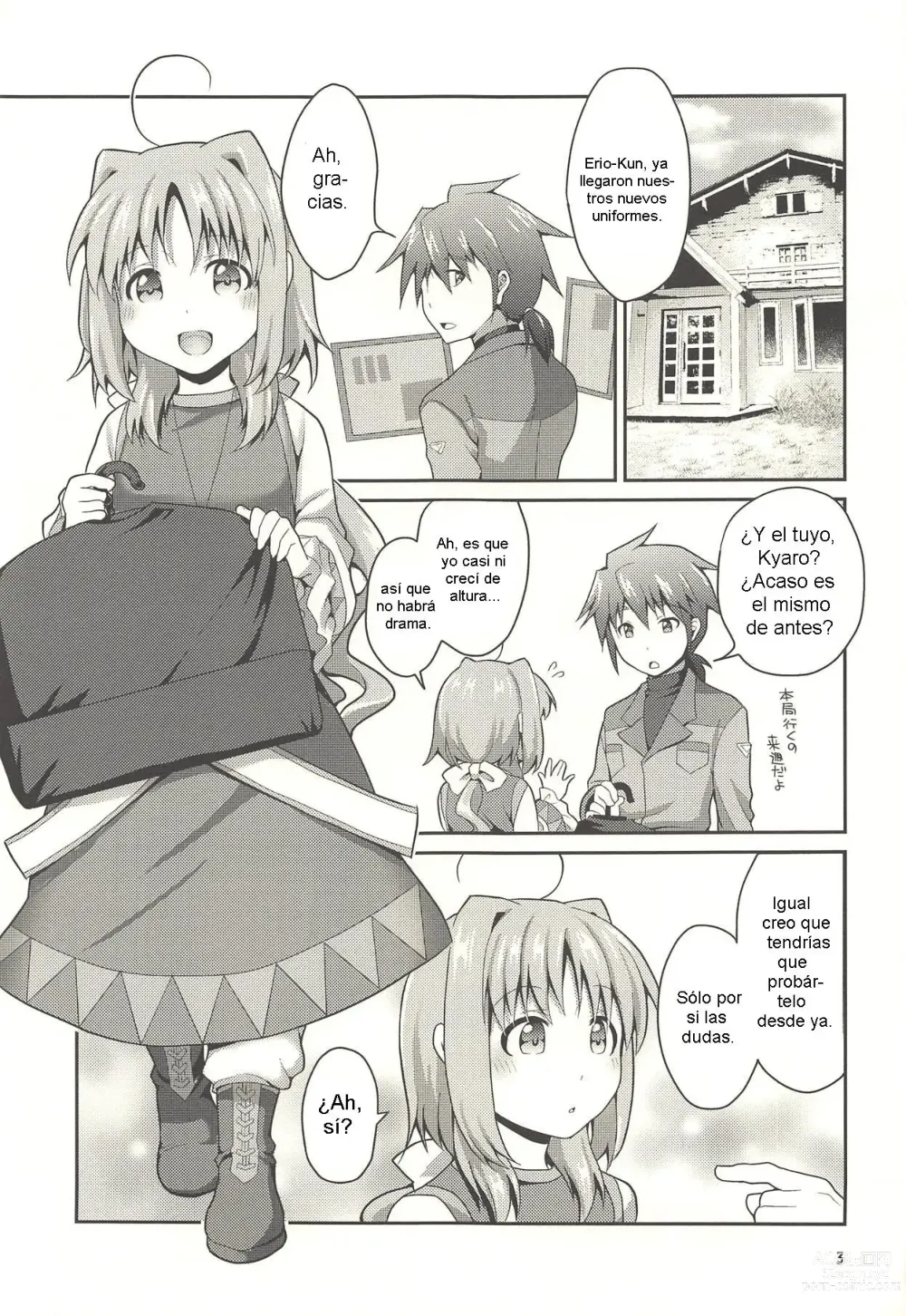 Page 2 of doujinshi Caropai wa Hatten Tojou!