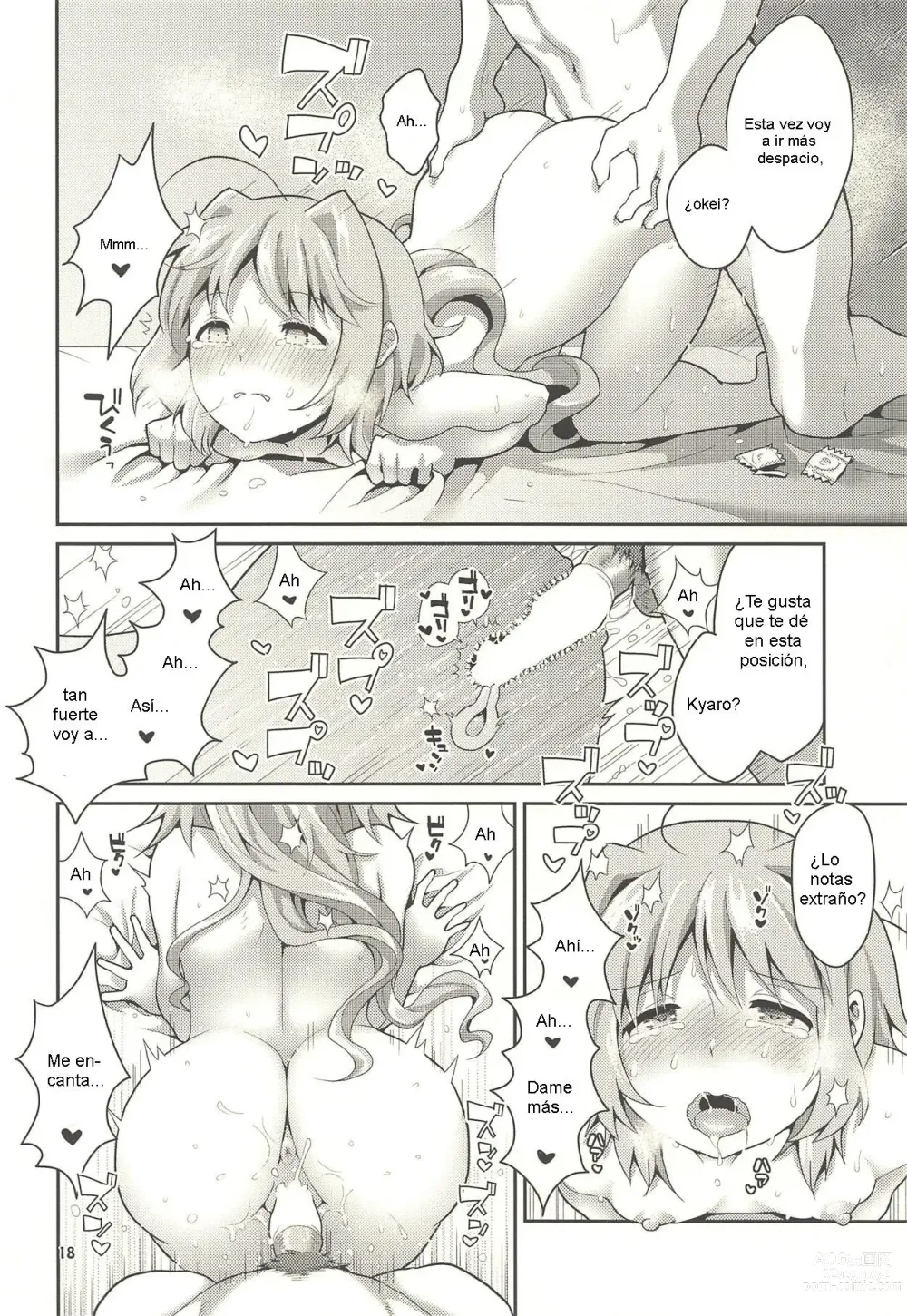 Page 17 of doujinshi Caropai wa Hatten Tojou!