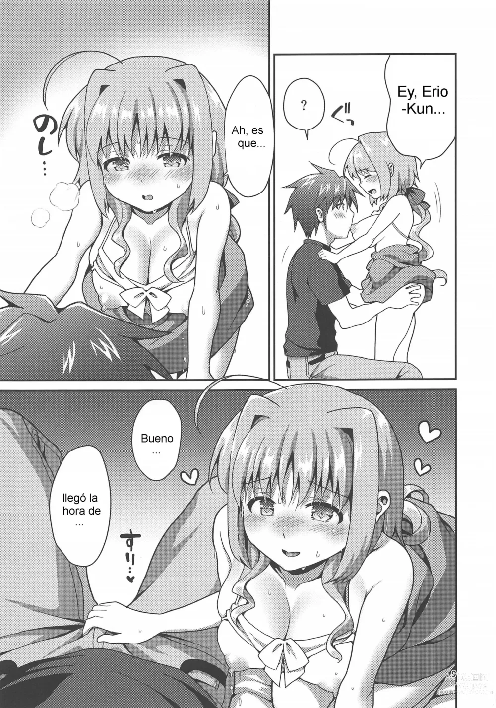 Page 8 of doujinshi Ecchi na Mizugi mo Susunde Kite Kureru Caropai-san.