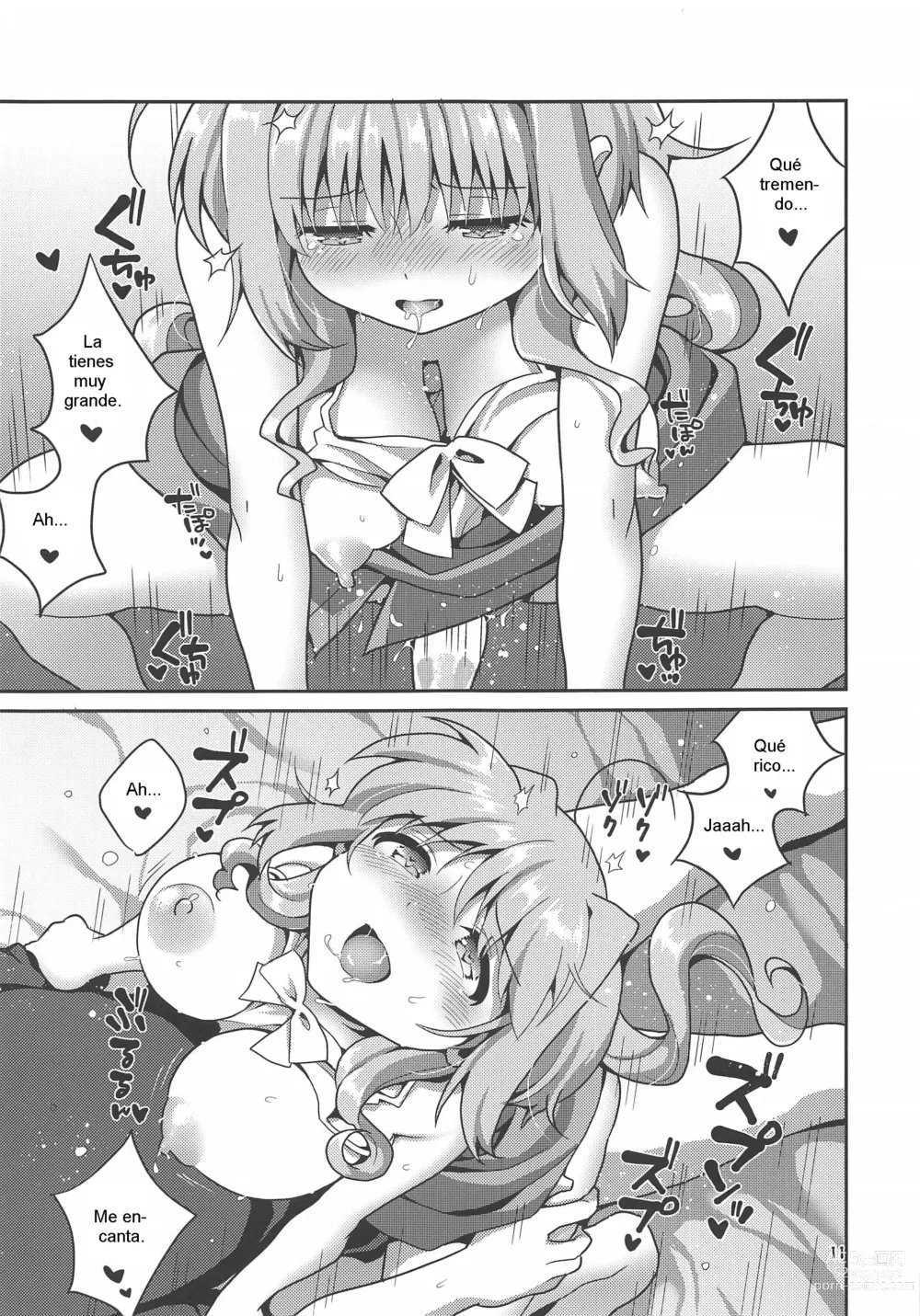 Page 10 of doujinshi Ecchi na Mizugi mo Susunde Kite Kureru Caropai-san.