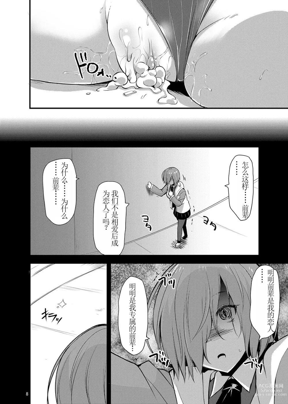 Page 8 of doujinshi Master o Netorarete Akuochi Shita Mash ga Master o Mechamecha ni Suru Hon