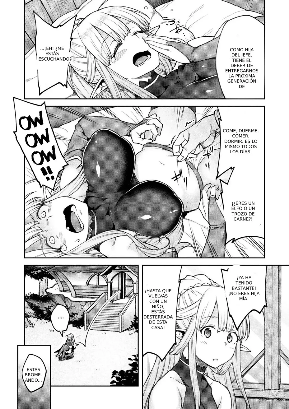 Page 2 of manga Himono Elf, Kozukuri o Suru.