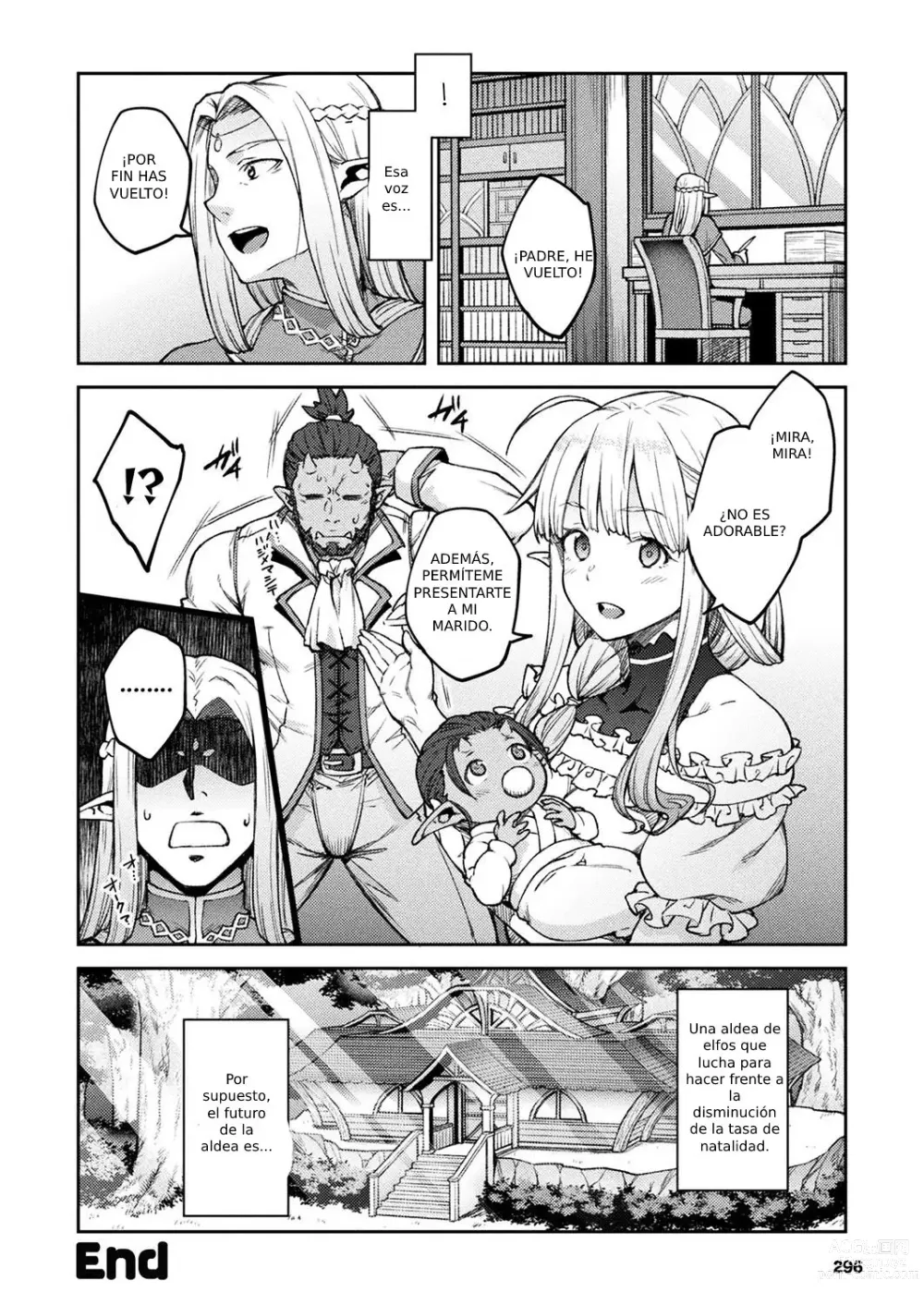 Page 22 of manga Himono Elf, Kozukuri o Suru.