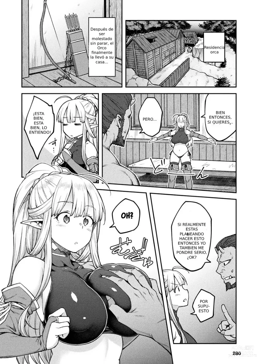 Page 6 of manga Himono Elf, Kozukuri o Suru.