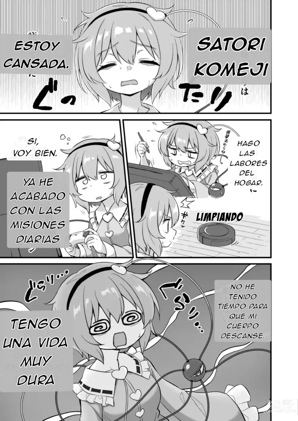 Page 3 of doujinshi Satori Komeiji ¡Dejate Llevar!