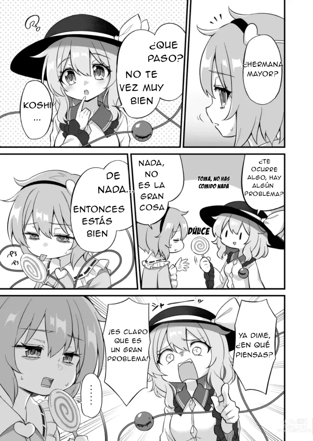 Page 5 of doujinshi Satori Komeiji ¡Dejate Llevar!