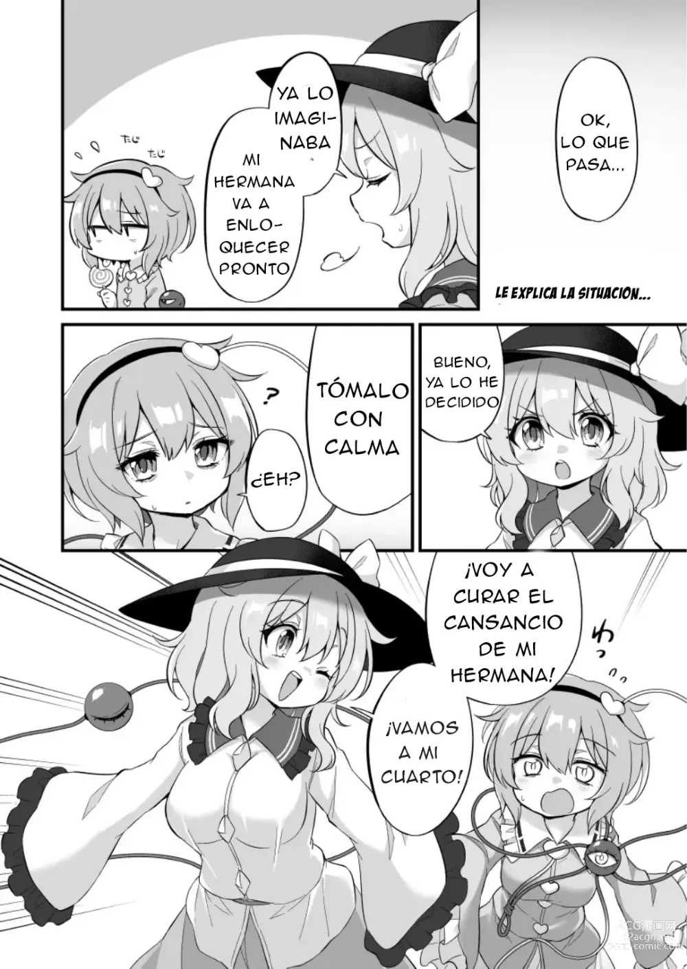 Page 6 of doujinshi Satori Komeiji ¡Dejate Llevar!