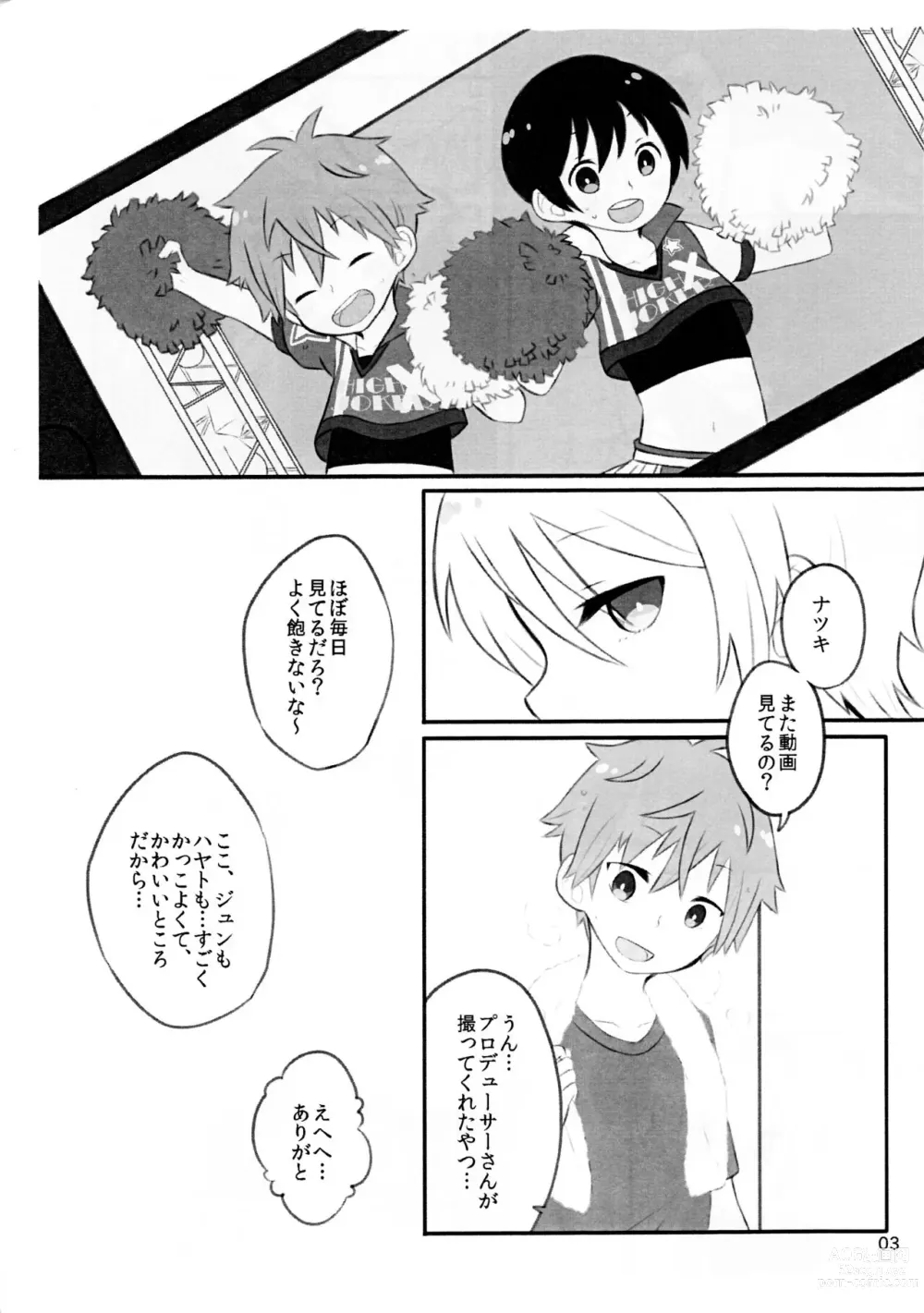 Page 2 of doujinshi Ganbare Ganbare Hayatocchi!