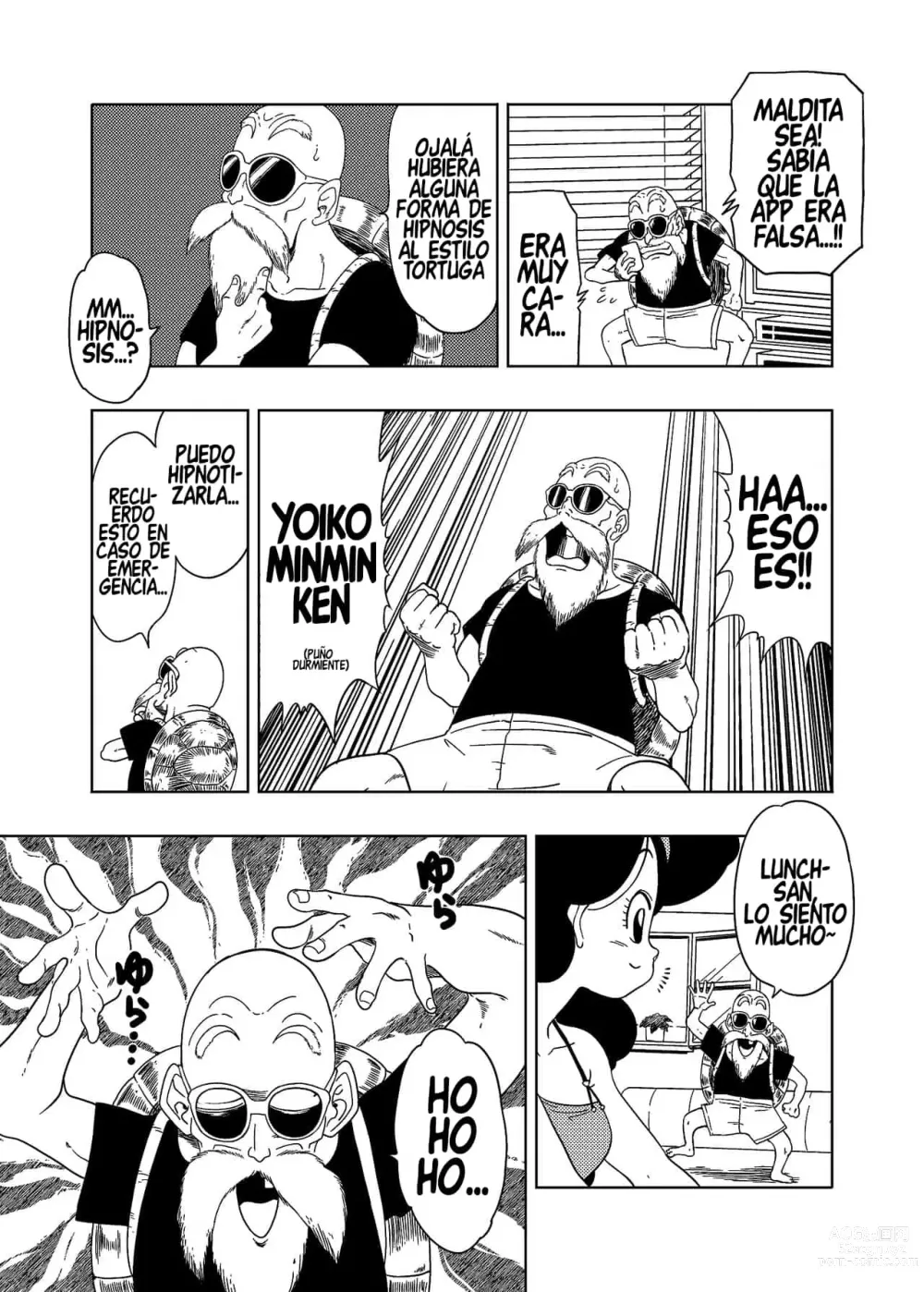 Page 3 of doujinshi DB-X Kame Sennin x Lunch Hen