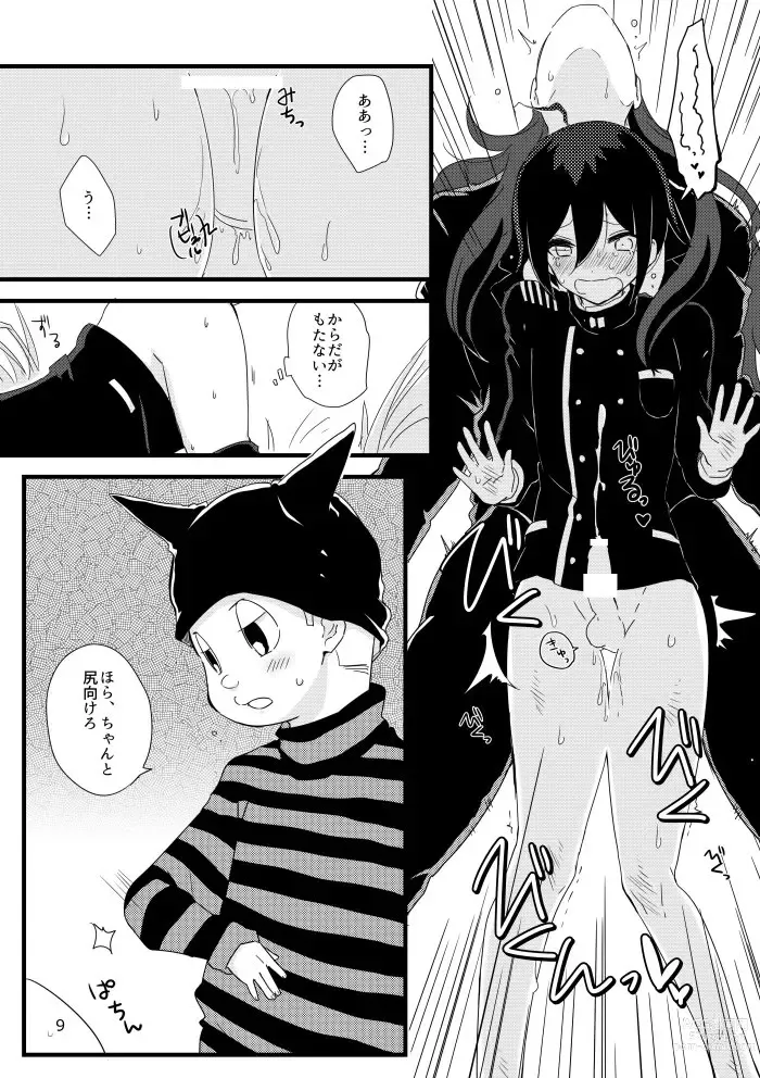 Page 8 of doujinshi Saihara-kun ga Mina-san no xxx ni Erabaremashita