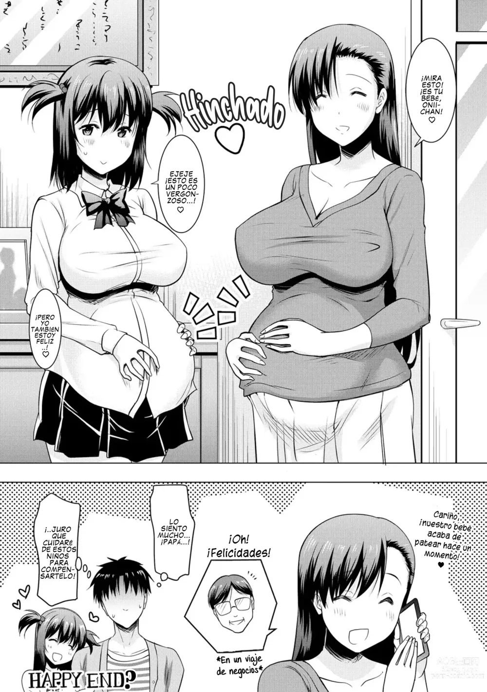 Page 101 of manga Kyonyuu Oyako no Shita to Shikyuu ni Renzoku Shasei Ch. 1-3